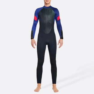 Comfortable and warm men's full-length wetsuit