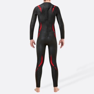 Super stretch smooth men's full body wetsuit