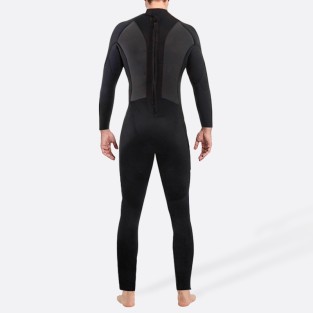 Classic simple stretch men’s full-length wetsuit