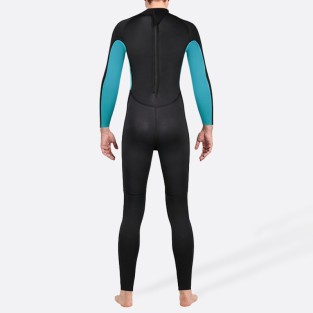New color block stretch men's full wetsuit