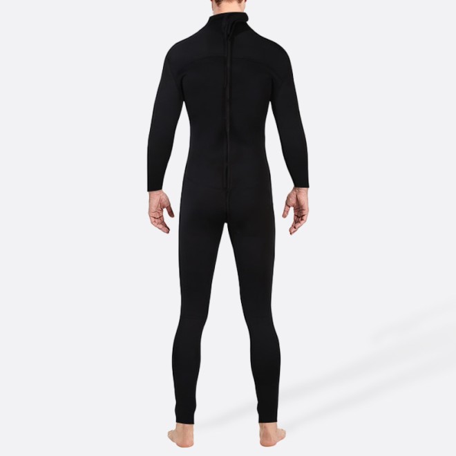 High quality rear zipper men's full wetsuit