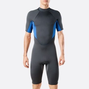 High quality warm stretchy men's short wetsuit