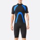 Professional high stretch men's short wetsuit