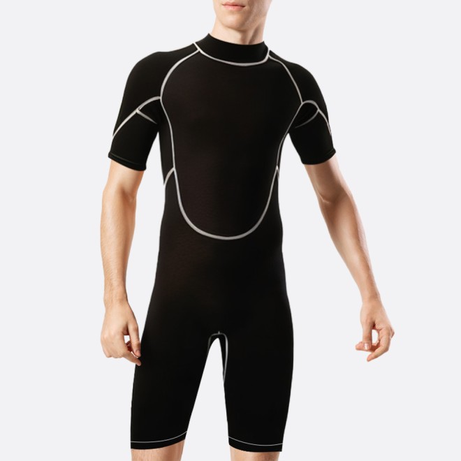 New high stretch soft men's short wetsuit
