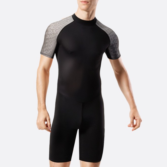 High quality stretch men's short wetsuit