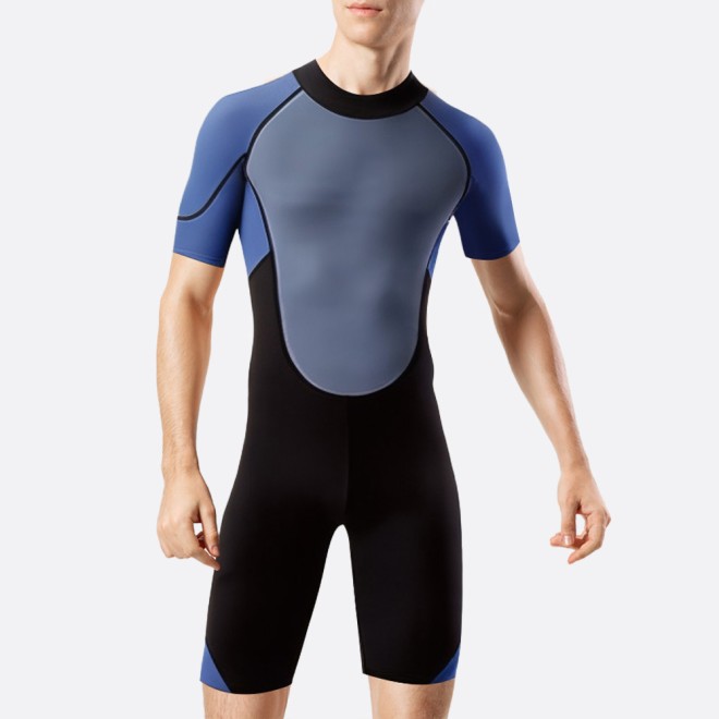 High quality elastic soft men's short wetsuit