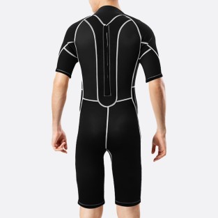 New high stretch soft men's short wetsuit