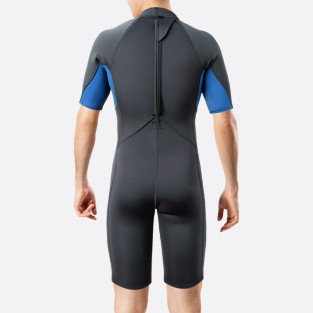 High quality warm stretchy men's short wetsuit