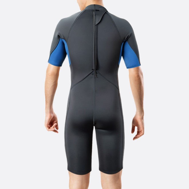 High quality warm stretchy men's short wetsuit