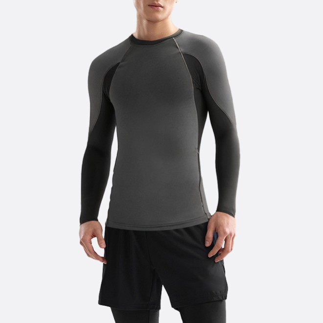 Lightweight elastic pocket men's wetsuit top
