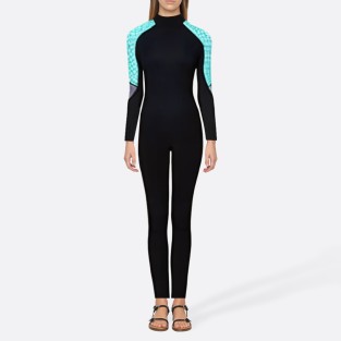 Fashionable super stretch women's full-body wetsuit