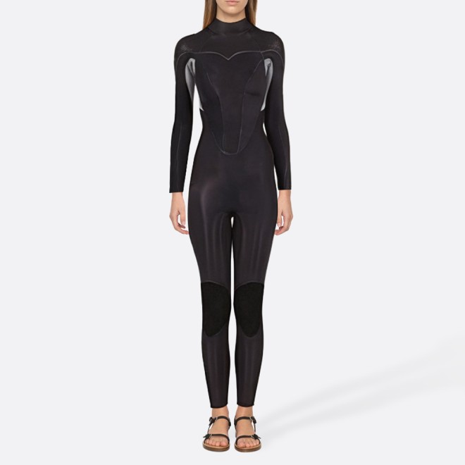 Flexible fit and comfortable women's full wetsuit