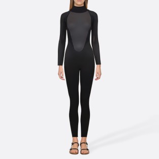 Elastic durable long sleeve women's full wetsuit