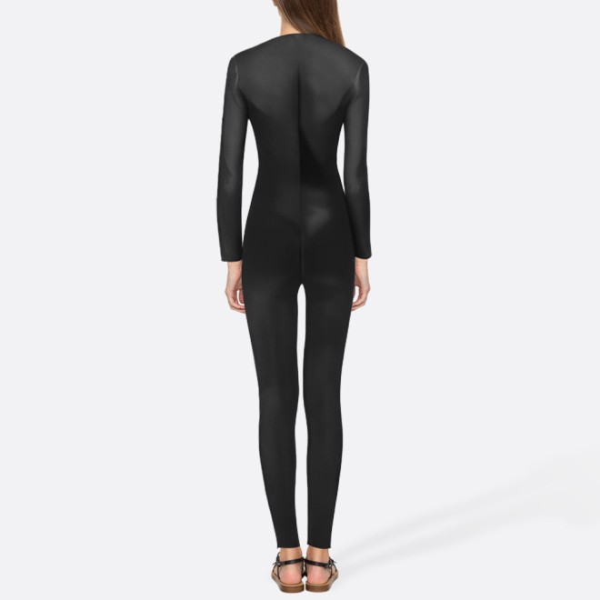 Sun protection thickened elastic women's full wetsuit