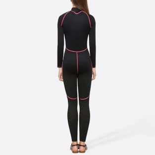 Watersports elastic women's full wetsuit