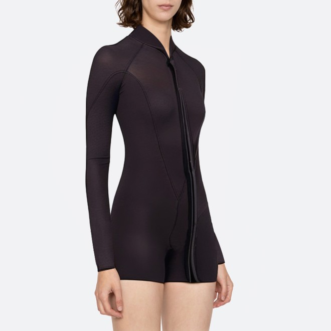 Premium warm women's long sleeve wetsuit