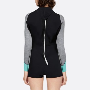 Patchwork ultralight women's long sleeve wetsuit