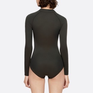 Elastic short women's long sleeve wetsuit