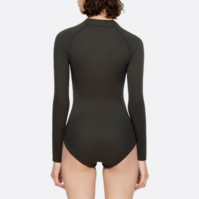 Elastic short women's long sleeve wetsuit