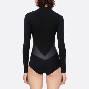 Super stretchy warm women's long sleeve wetsuit
