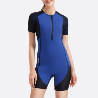 High quality lightweight women's short sleeve wetsuit