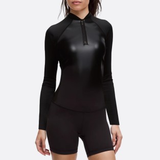 Lightweight high stretch women's wetsuit top