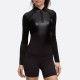 Lightweight high stretch women's wetsuit top