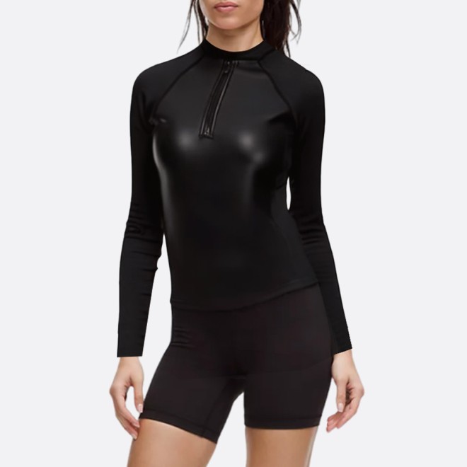 Lightweight high stretch women's wetsuit top