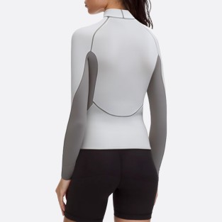 Lightweight and stylish women's wetsuit top