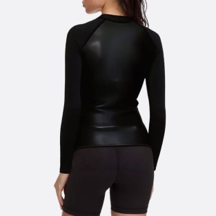 Lightweight high stretch women's wetsuit top