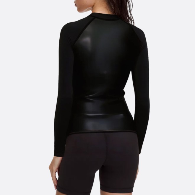 Lightweight high stretch women's wetsuit top