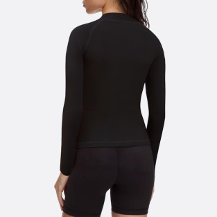 Elastic long sleeve women's wetsuit top